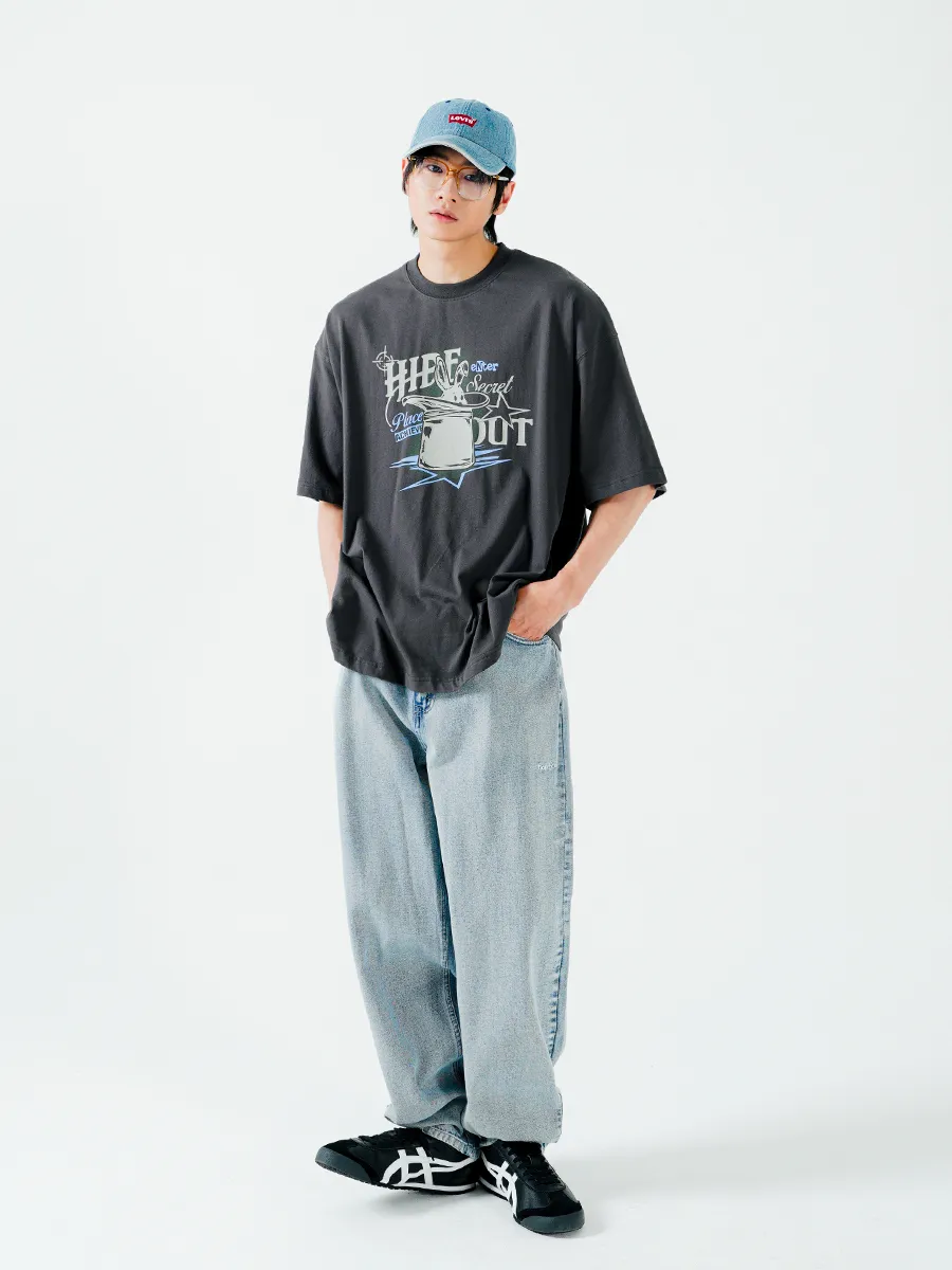 PUNCHLINE  |[ PUNCHLINE]★24SS★HIDE RABBIT SHORT SLEEVE