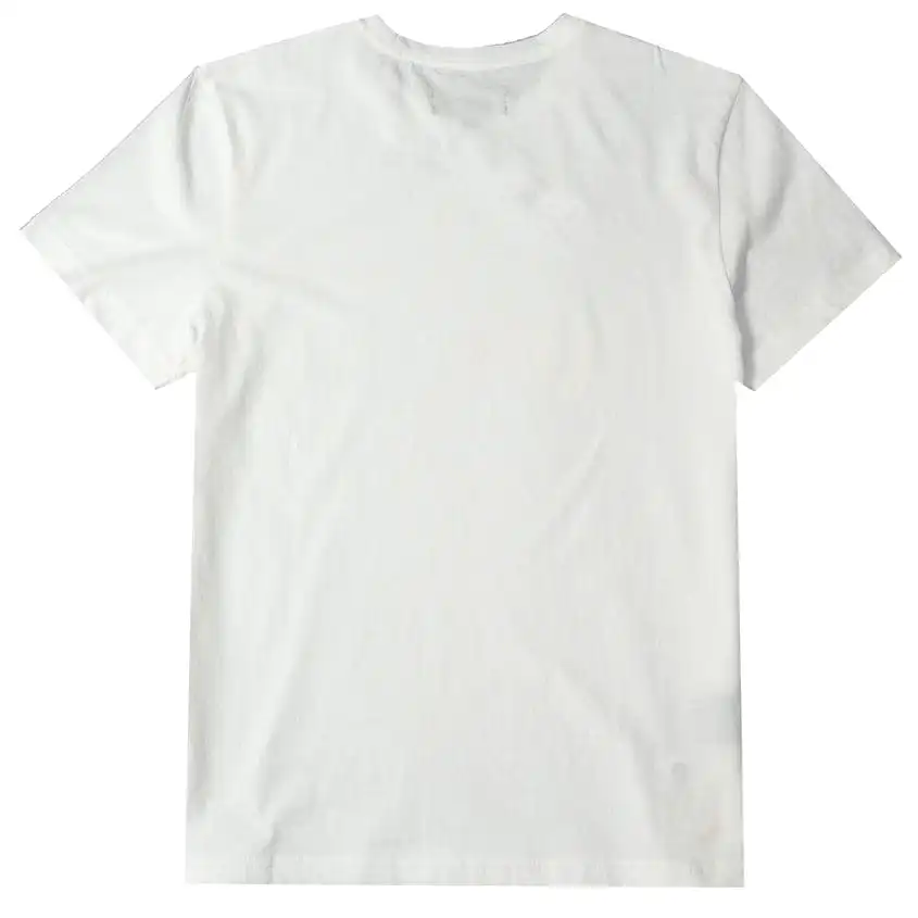 Purple Brand Colours Wordmark Brilliant White Clean Jersey SS Tee (White)