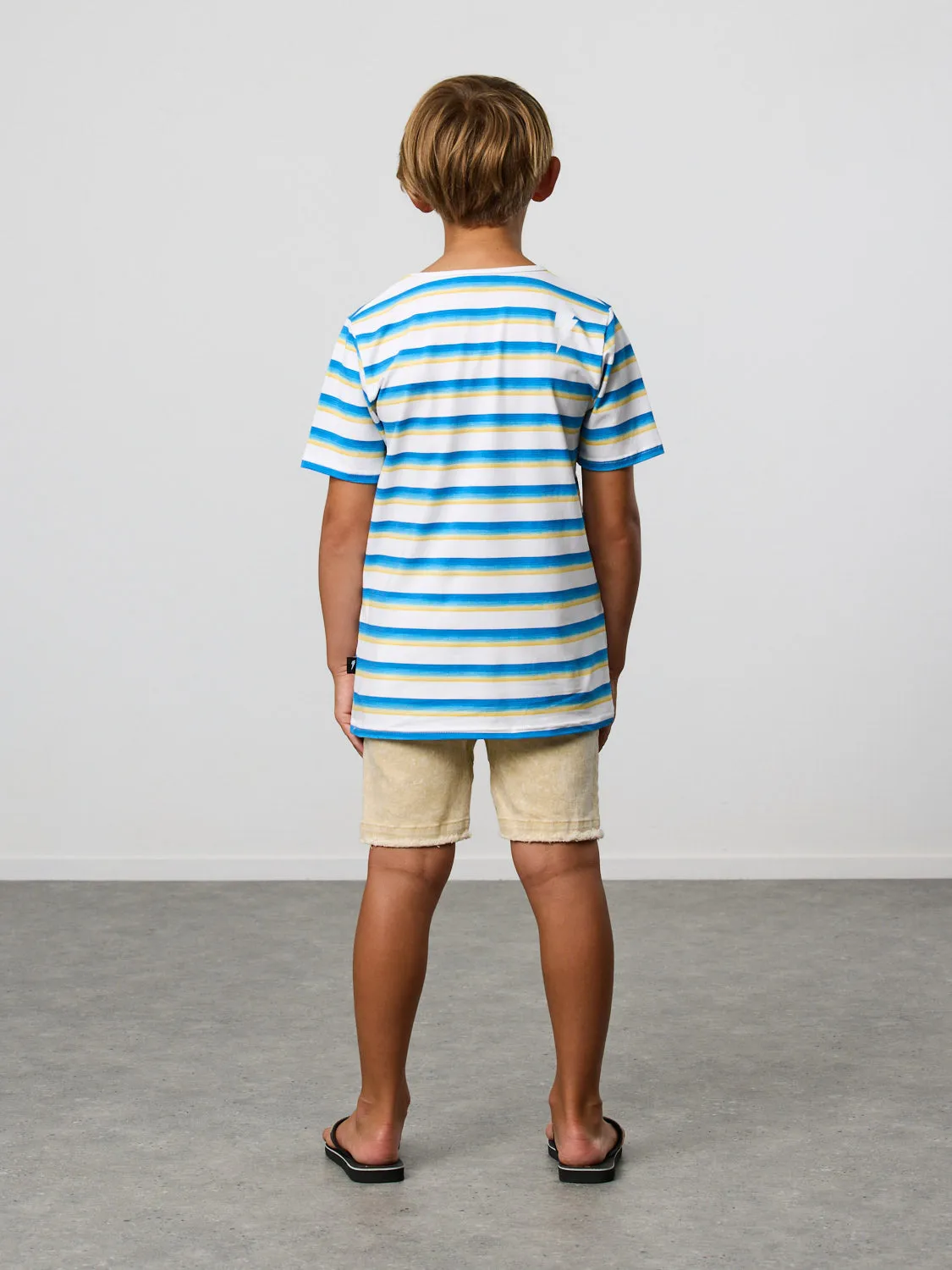 Radicool Dude Beach Stripe Tee - Size 6yr, 7yr