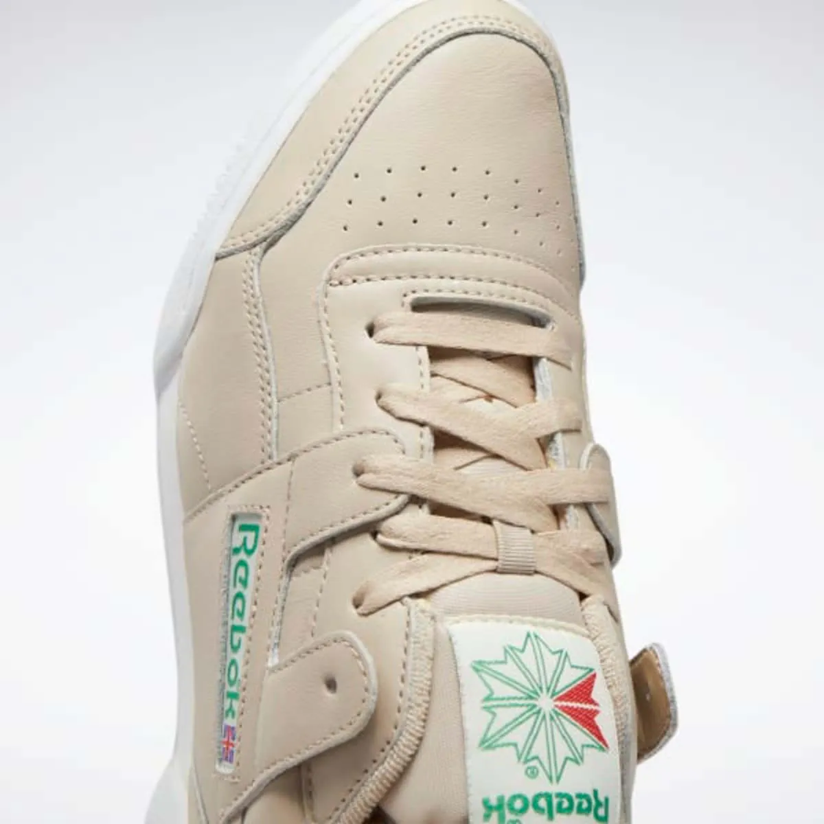 REEBOK Workout Plus 1987 TV Modern Shoes - Beige/Glen Green/Cloud White