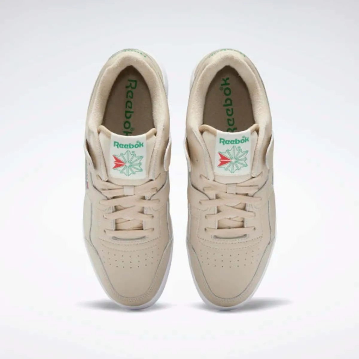 REEBOK Workout Plus 1987 TV Modern Shoes - Beige/Glen Green/Cloud White