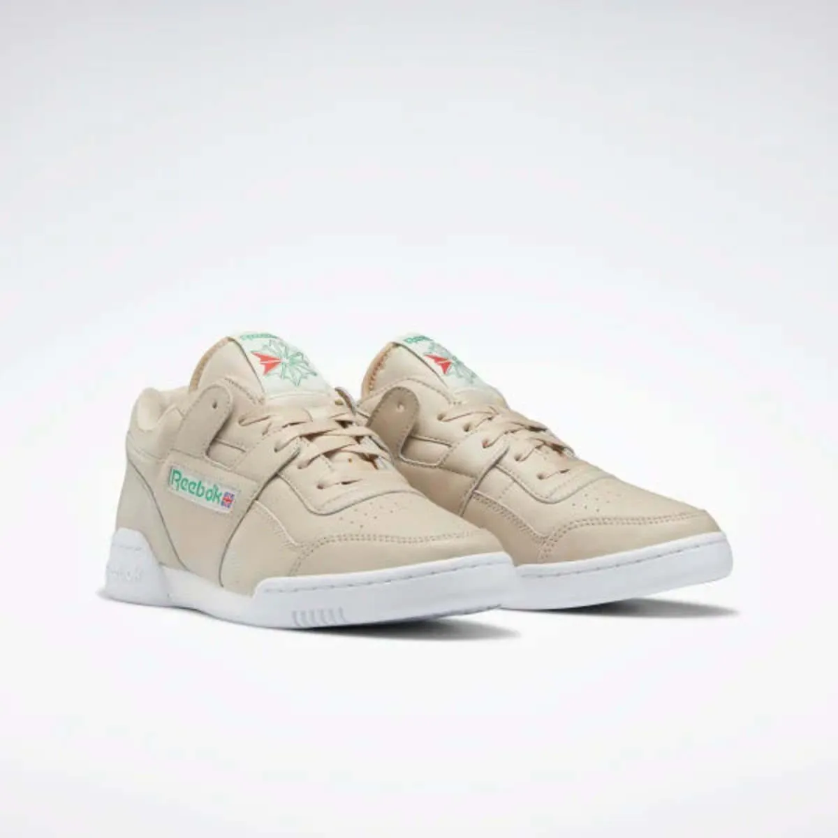 REEBOK Workout Plus 1987 TV Modern Shoes - Beige/Glen Green/Cloud White