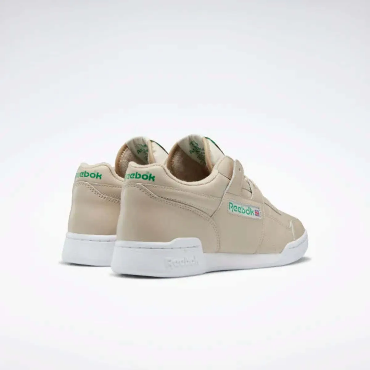 REEBOK Workout Plus 1987 TV Modern Shoes - Beige/Glen Green/Cloud White