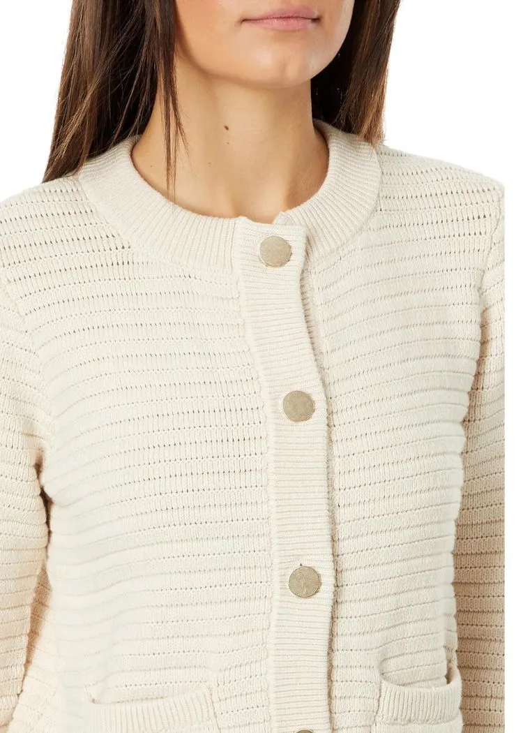 Sanctuary Knitted Jacket - Chalk ***FINAL SALE***