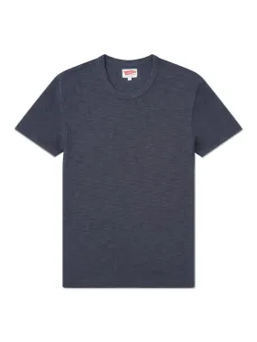 Short Sleeve Slub Tee - Indigo