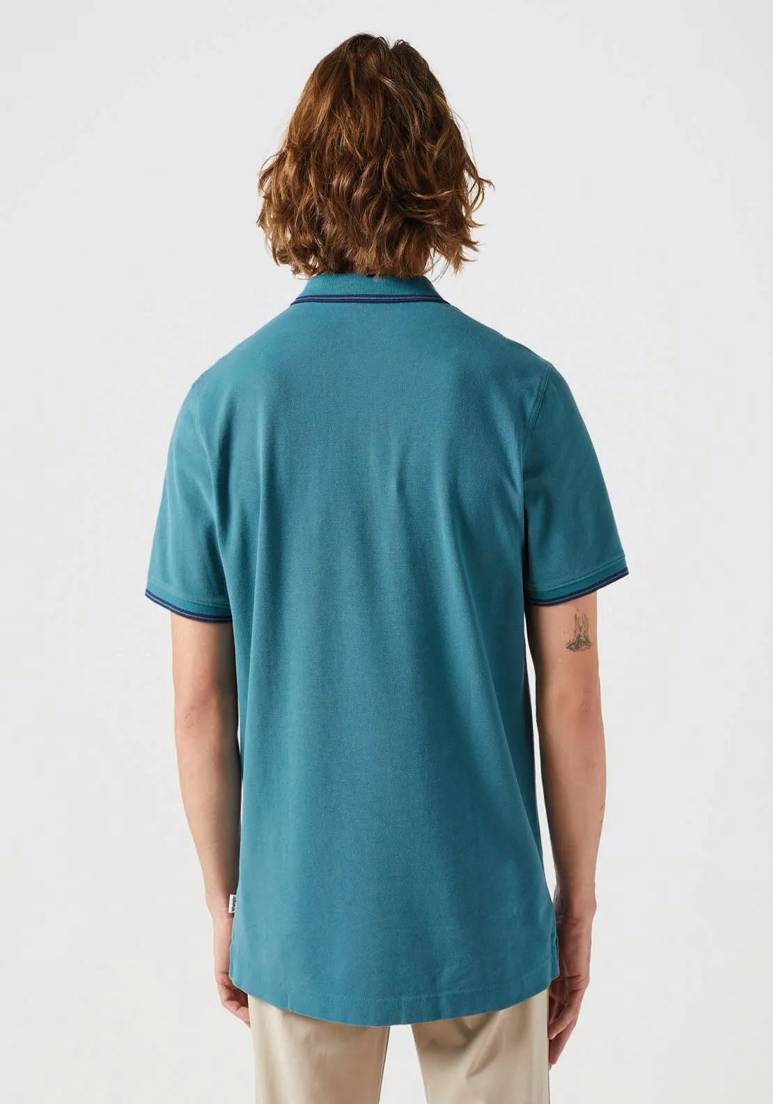 Short Sleeve Tipped Polo