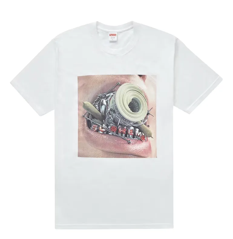 Supreme Braces Tee (White)