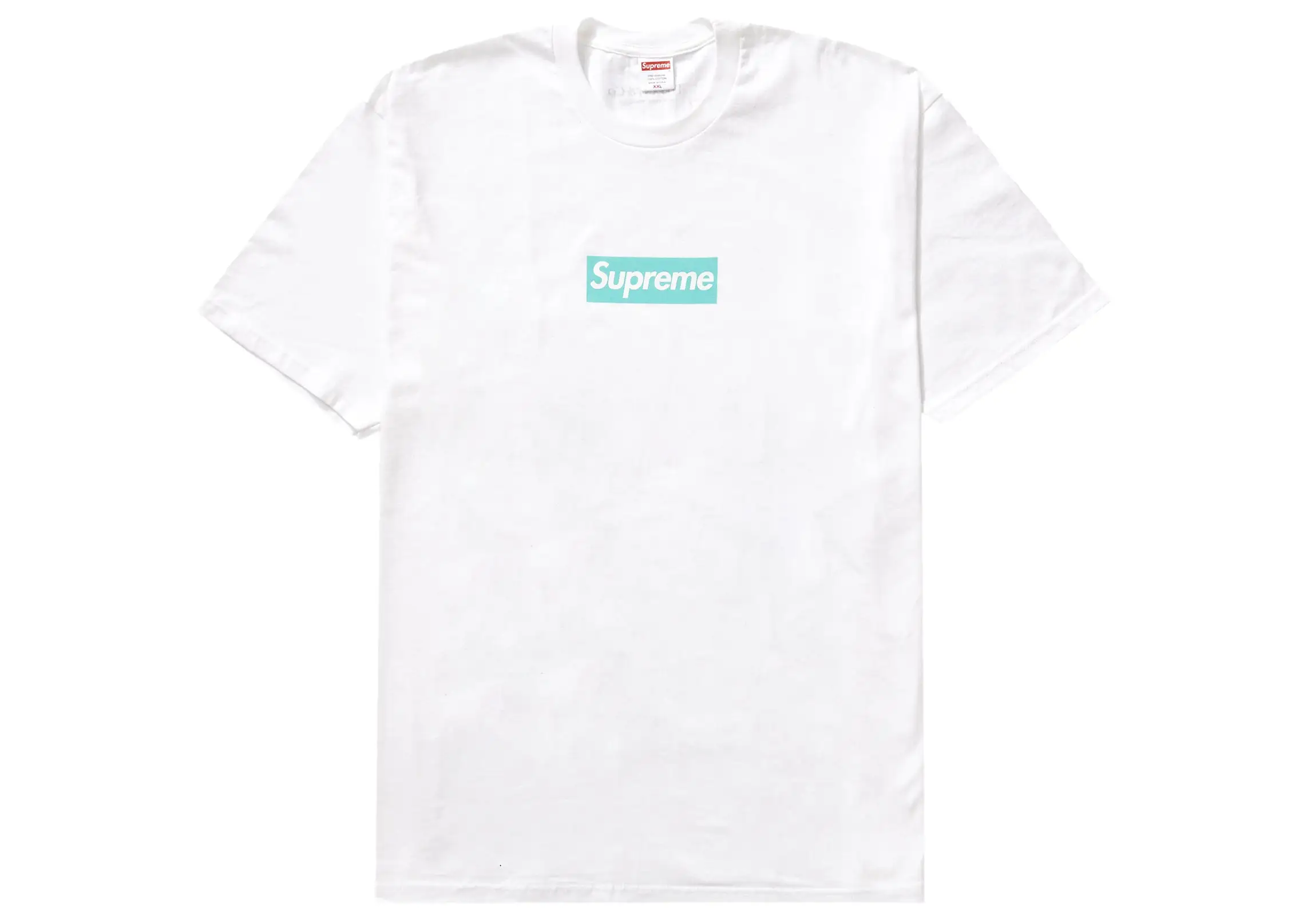 Supreme Tiffany & Co. Box Logo Tee White