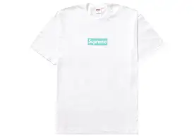 Supreme Tiffany & Co. Box Logo Tee White