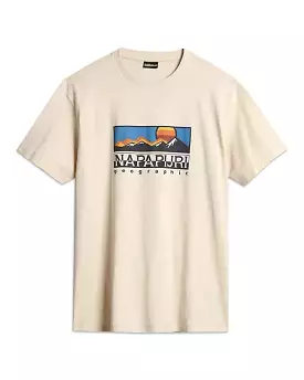 T-Shirt Uomo Napapijri S-Freestyle SS White