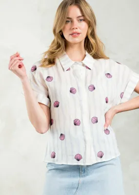 THML Coquina Button Down Top ***FINAL SALE***