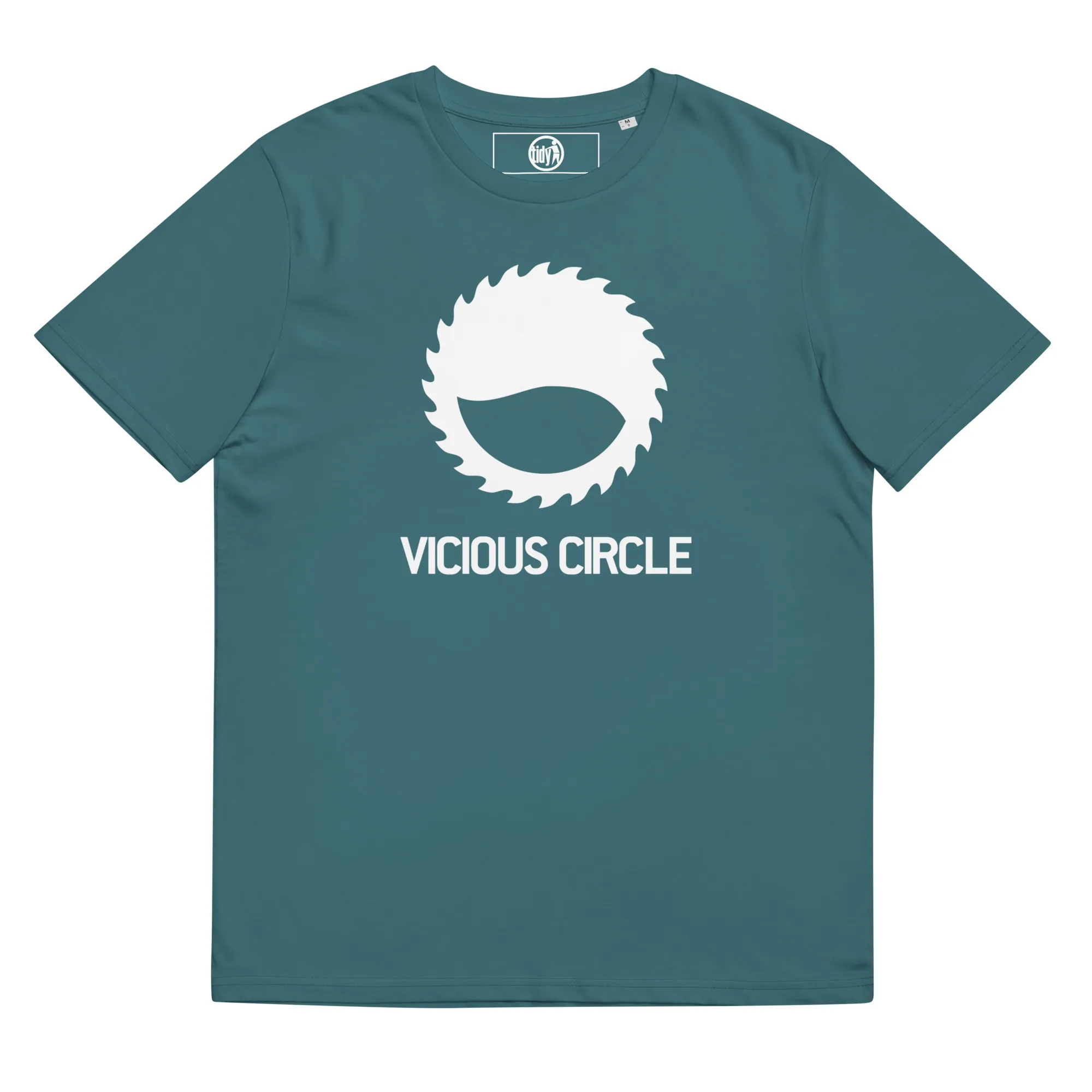 Vicious Circle White Logo t-shirt