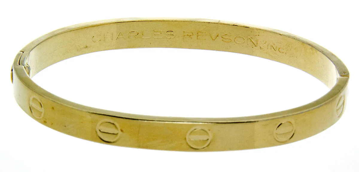 Vintage Aldo Cipullo Love Bracelet for Charles Revson