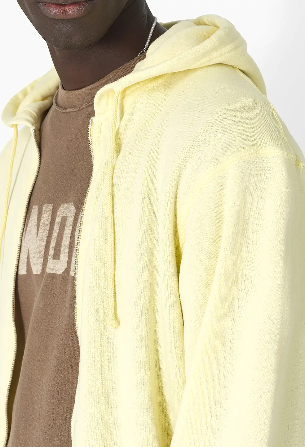 Vintage Fleece Cropped Full-Zip / Glow