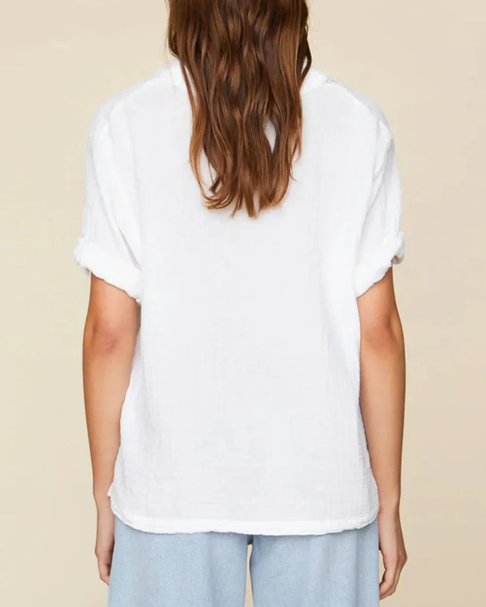 White Avery Top