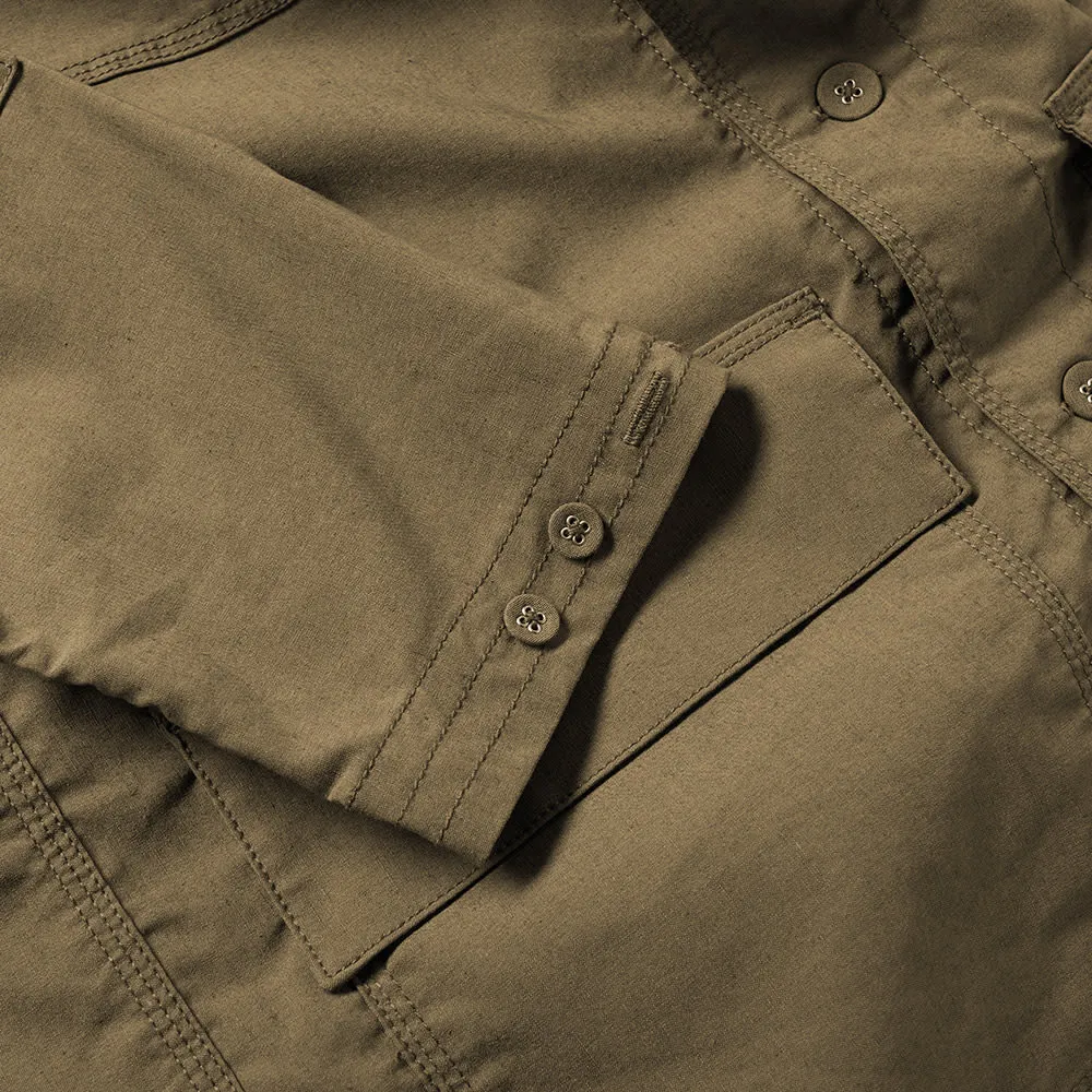 White Mountaineering Military Shirt JacketKhaki