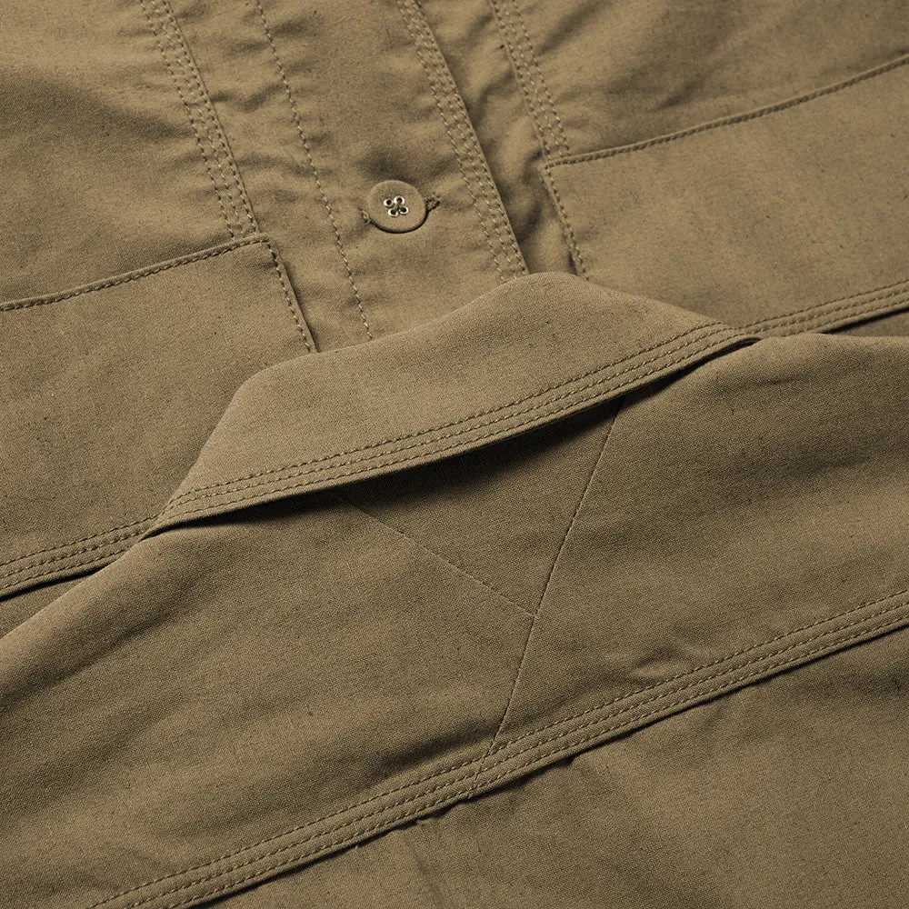 White Mountaineering Military Shirt JacketKhaki