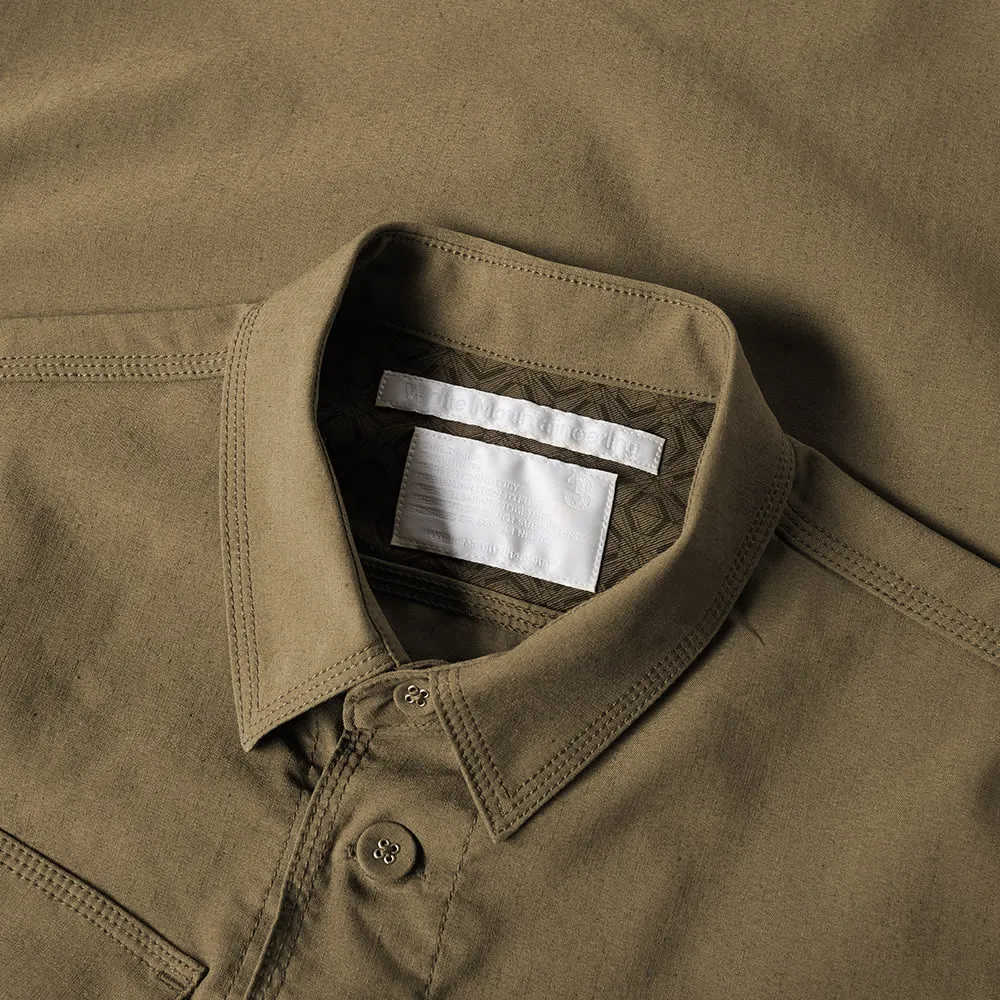 White Mountaineering Military Shirt JacketKhaki