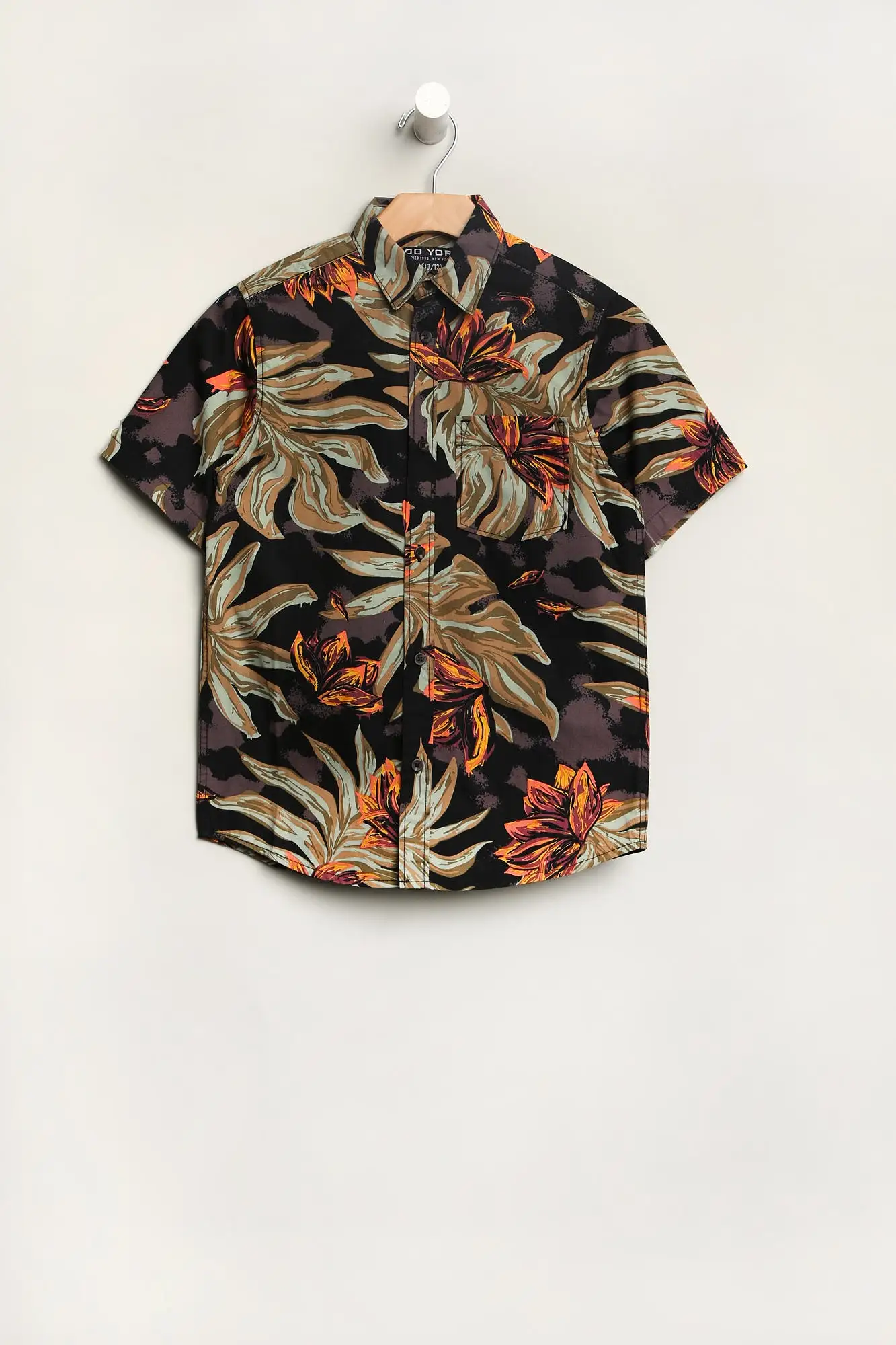 Zoo York Youth Tropical Printed Button-Up