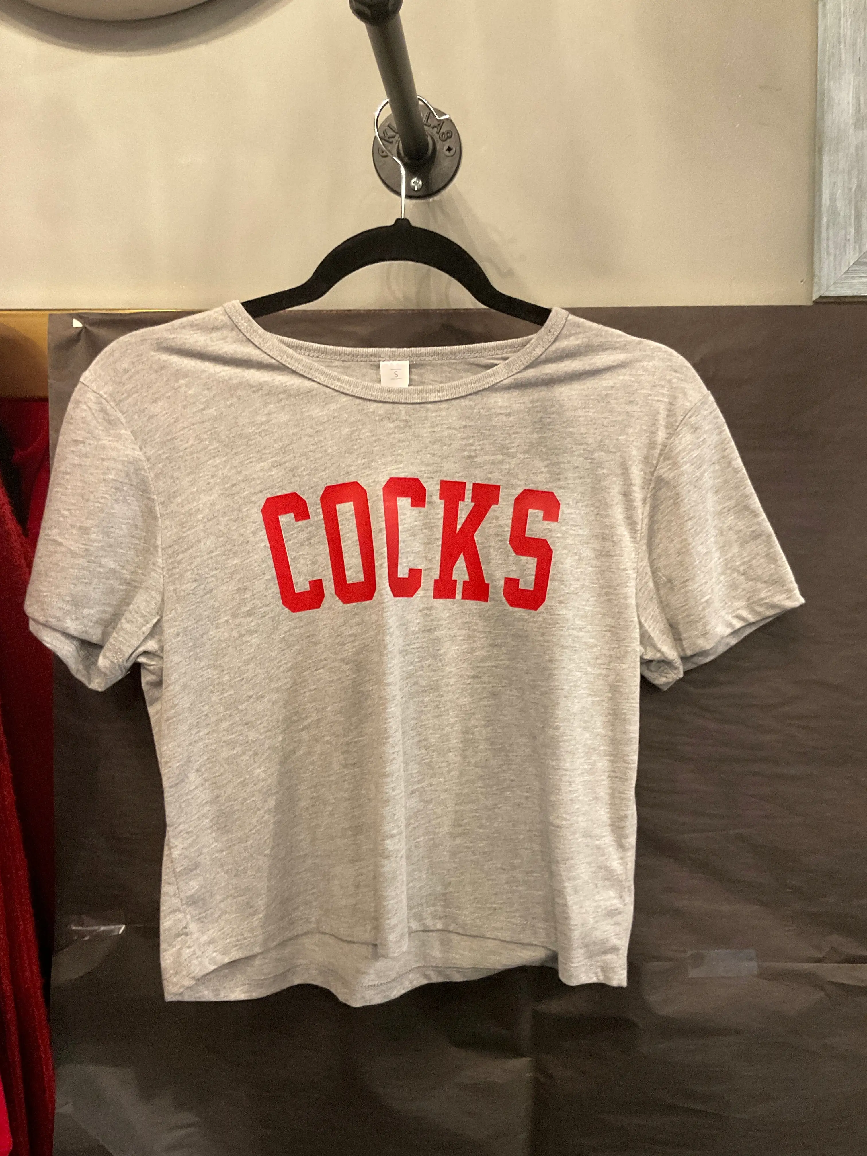 ZZ Cropped Cocks Tee